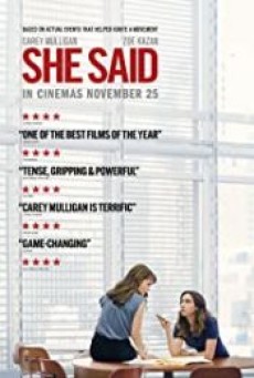 SHE SAID (2022) เสียงเงียบของเธอ - ดูหนังออนไลน